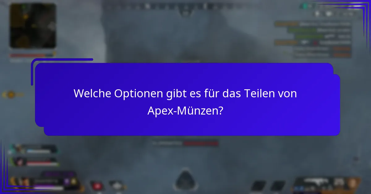 Wie initiiert man eine Übertragung von Apex-Münzen?